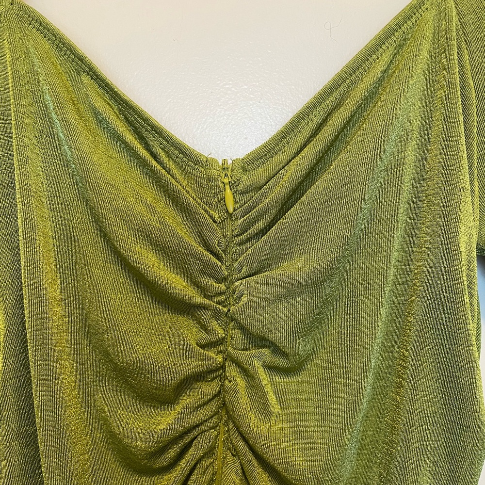 Princess Polly Olive Green Loriella Long Sleeve Romper - Picture 9 of 10